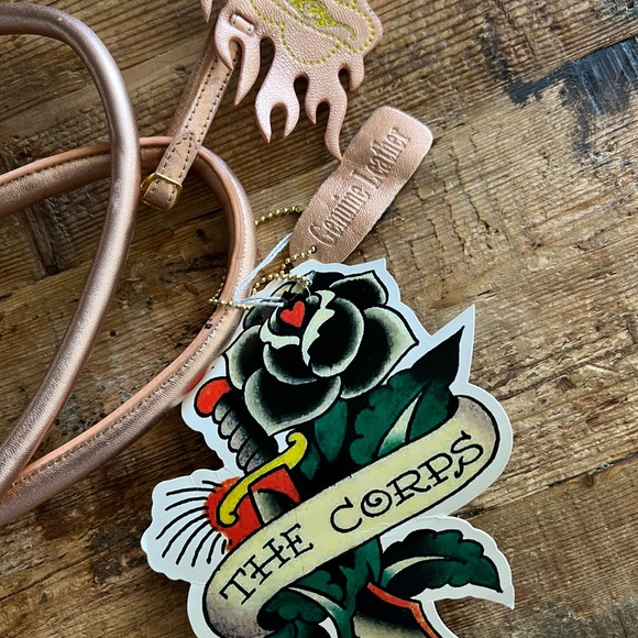 Ed Hardy Copper and Black Skull Bag - Picture 8 of 8